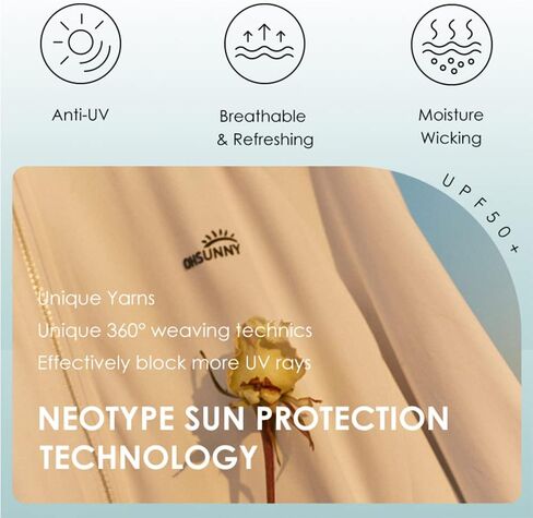OHRAIN Women's UPF 50+ Cover Up Beach Sun Protection Dress Lightweight Long Skirts YLD3M134 in Saudi Arabia