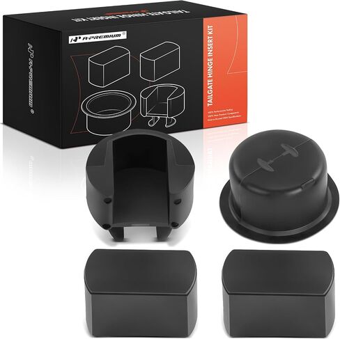 A-Premium Tailgate Hinge Pivot Bushing Insert Kit Compatible with Ford F-150 F-250 F-350 F-450 F-550 F-Super Duty & Dodge Ram 1500 2500 3500 & Lincoln Mark LT, 55274936AC E7TZ99430B22A F6TZ99430B23AA in Saudi Arabia