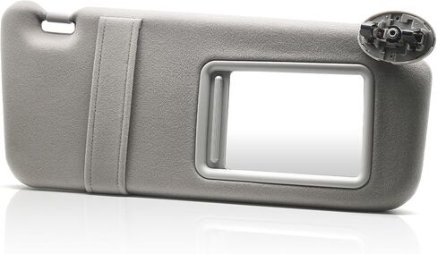 MZS Sun Visor الجانب الأيمن للراكب البديل متوافق مع 2005-2012 Tacoma Replace 74310-04081-B0،74320-04180-B0 بدون فتحة سقف (رمادي) in Kuwait
