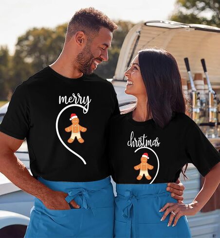Couples Christmas Shirts I Have Everything I Need Matching Shirt Him and Her T Shirt Honeymoon Tees Short Sleeve Tops in Kuwait