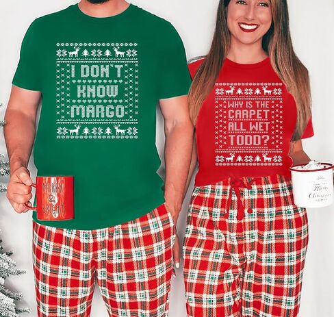 Couples Christmas Shirts I Have Everything I Need Matching Shirt Him and Her T Shirt Honeymoon Tees Short Sleeve Tops in Kuwait