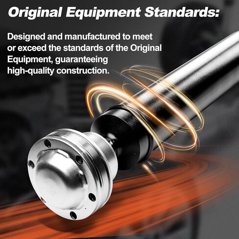 Rear Drive Shaft Prop Shaft Driveshaft Assembly Compatible with Ford Explorer 2011-2018, Police Interceptor, Taurus X & Lincoln MKS & Mercury Sable, Automatic Trans, Replace OE 8G1Z4R602A in Kuwait