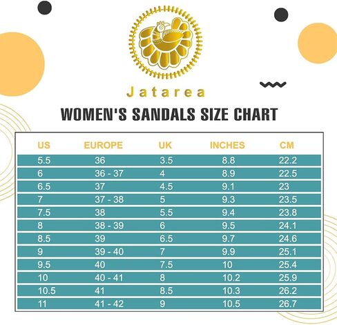 JATAREA Women’s Slip-On Flat Sandals with Round Open Toe | Dressy Summer Slides for Women in Kuwait