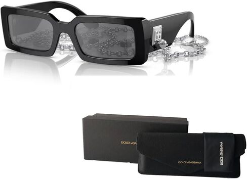Dolce & Gabbana DG4416 Rectangular Sunglasses for Women + BUNDLE With Designer iWear Eyewear Kit in Saudi Arabia