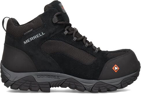 Merrell Work Men's Moab Onset Mid Waterproof Composite Toe Construction Boot in Saudi Arabia