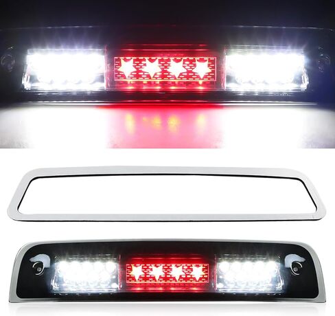 مصباح الفرامل الثالث LED مصباح البضائع مصباح فرامل عالي التركيب مناسب لدودج رام 1500 2009-2017 ومناسب لدودج رام 2500/3500 2010-2017 (عدسة دخان) in Kuwait