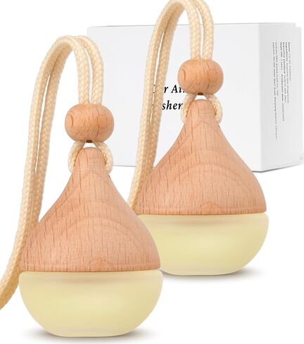 معطر هواء السيارة، ملحقات السيارة، موزع عطر معلق، تقنية إزالة الروائح الكريهة، عطر قوي، عطر يدوم طويلاً، مناسب للرجال والنساء، صندوق هدايا in Saudi Arabia