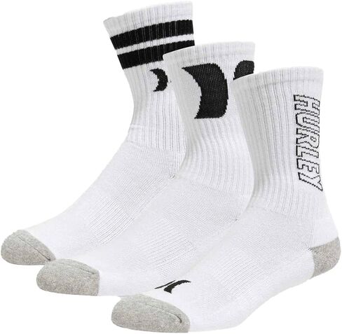 Hurley Unisex-Adult 3 Pack Half Terry Crew in Saudi Arabia