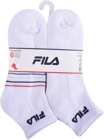 Fila Men's Striped Half Cushion Quarter Socks in Saudi Arabia