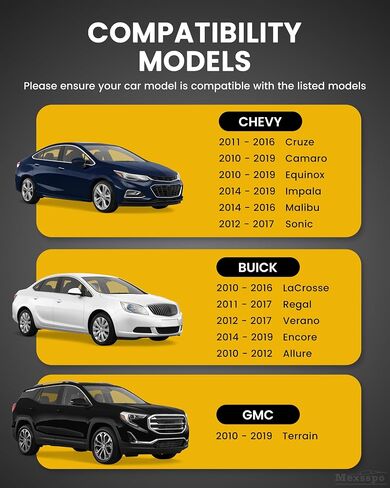 Car Key Fob Replacement for Chevy: Keyfob Replacement Fits for Chevy Cruze Equinox Malibu GMC Terrain Buick Encore Accessories Keyless Entry Remote Control (5 Buttons-01) in Saudi Arabia