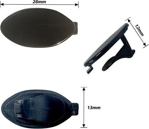 Car Door Handle Key Cover Keyhole Protector Cap Lock Access Replacement for BMW Z4 X3 X4 X5 X6 X7 3 4 5 6 8 Series OE# 8089701 7470565 7470575 (Alpine White) in Kuwait