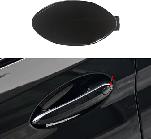 Car Door Handle Key Cover Keyhole Protector Cap Lock Access Replacement for BMW Z4 X3 X4 X5 X6 X7 3 4 5 6 8 Series OE# 8089701 7470565 7470575 (Alpine White) in Kuwait