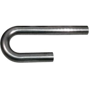 Patriot Exhaust (H7048) 2.125" 16-Gauge Mild Steel J-Bend Exhaust Tube with 4" Radius