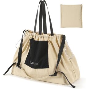 Travel Tote Bags for Men Women Fashion Beach Bags Lightweight Gym Tote Bags for Travel, Work, Shopping, Workout