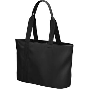 Db Journey Essential Tote - Everyday Tote Bag with Zipper and Pockets for Shopping, Work & Gym, Laptop Compartment, Water Resistant, Travel Tote with Hook System, 16L - Black Out