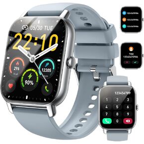 Smart Watch 2024 Watches for Men Women, Fitness Tracker 1.69" Touch Screen Smartwatch