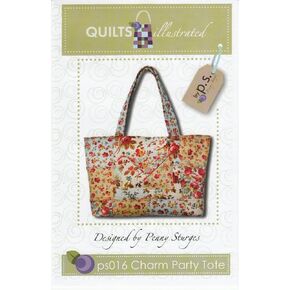 Quilts Illustrated Pattern: Charm Party Tote