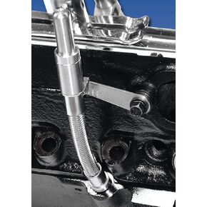 Milodon 22005 Stainless Steel Dipstick for Small Block Chevy 1986-Up