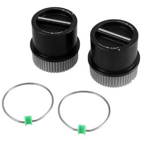 2Pcs 4WD Auto Front Wheel Locking Hubs LH (Driver Side) & RH (Passenger Side) Front Automatic Locking Hubs Compatible with Ford F250 F350 F450 F550 Lincoln Navigator Replace#: 1C3Z-3B396-CB