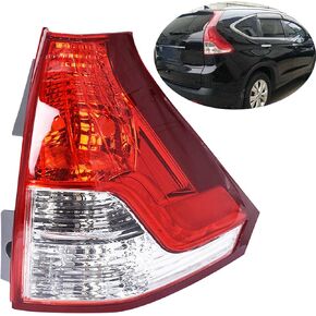 munirater Rear Right Tail Light Assembly Passenger Side Replacement for 2012-2014 Honda CRV 4-Door 33500-T0A-A01