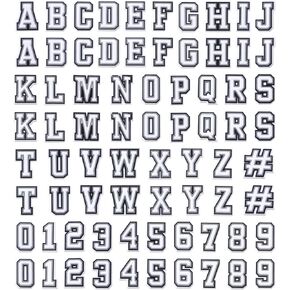 74PCS Letters Numbers Shoe Charms for Shoe Decoration, Double A To Z Alphabet 0 to 9 Number DIY Shoes Pins Gifts For Boys Girls Kids Men Women Adults
