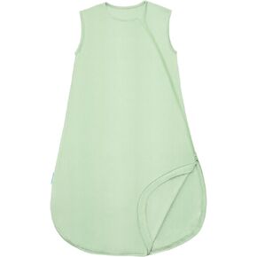 Supersoft Toddler Sleep Sack 0.5 TOG Premium Bamboo Viscose Sleeping Bag Extra Long Wearable Blanket 2-4T (Sage)