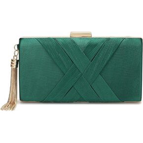 CARIEDO Women's Evening Handbag Clutch Bridal Purse for Wedding Prom Night Out Party