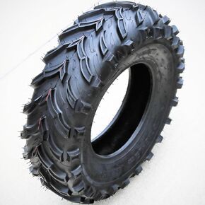Mars B M/T ATV UTV Mud Off-Road Tire-25x10.00-12 25x10-12 25x10x12 50F Load Range 6 Ply BSW Black Side Wall