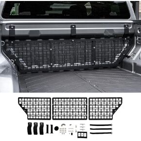 Molle Panel Compatible with 2023 2024 2025 Chevrolet Colorado GMC Canyon Front Molle Panel Truck Panel Rear Cargo Storage Shelf for 2024 Chevy Colorado Accessories (Front Bed Molle Panel)