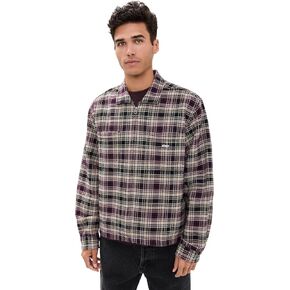 OBEY Men's Alton Zip Shirt Jacket