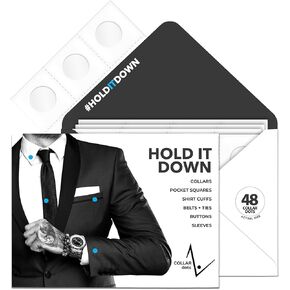 Collar Stays for Men’s Dress Shirts & Polo’s. Fashion Hack for Plastic, Metal, & Magnetic Collar Stay 24hr Hold