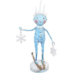 and Company Lori Mitchell Christmas Jack Frost Winter Guy Figurine, 7.25 Inches Tall, Multicolor