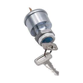 XingLi Ignition Switch 17421G1 for EZGO Golf Cart 1981 Up and Key 2 Terminals Carabiner