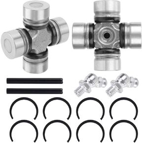2 Sets Front Rear Prop Shaft U-Joint,Universal Part Suitable for Polaris RZR Ranger Sportsman General 1000 900 800 700 570 500 OEM# 2202015 2203703 3235500 3235616 3260104 Accessories