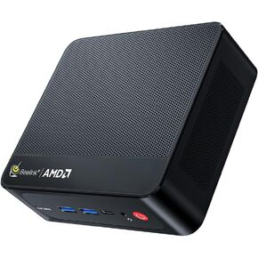 Beelink SER6 Mini PC W11 Pro, AMD Ryzen 9 6900HX(8C/16T up to 4.9GHz), 16GB DDR5 500GB NVME SSD Radeon 680M 12 core 2400 MHz WiFi 6/BT5.2 Triple Display Mini Gaming PC Computer