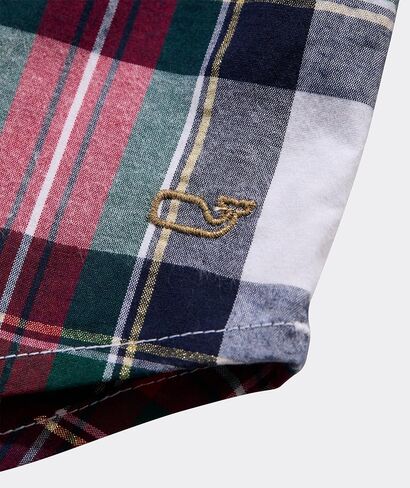 قميص بوبلين برقبة مكشكشة للفتيات من Vineyard Vines in Saudi Arabia