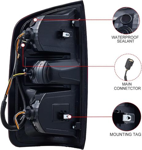 Tail light Assembly Fit for 2015-2022 Chevy Colorado with Factory Halogen Right passenger side tail lamp Factory OEM Style Replacement 84169778 GM2801270C in Saudi Arabia