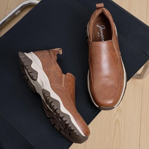 Jousen Loafers for Men Arch Support Comfortable Mens Slip On Shoes in Saudi Arabia