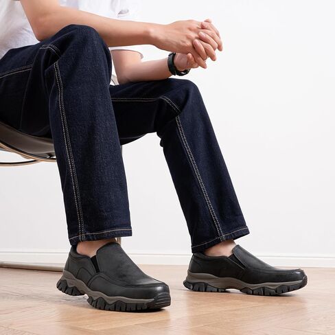 Jousen Loafers for Men Arch Support Comfortable Mens Slip On Shoes in Saudi Arabia