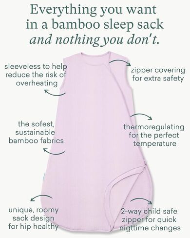 Supersoft Toddler Sleep Sack 0.5 TOG Premium Bamboo Viscose Sleeping Bag Extra Long Wearable Blanket 2-4T (Sage) in Saudi Arabia