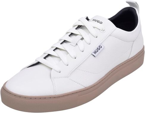 HUGO Men's Morrie Low Cupsole Grainy Sneaker in Kuwait