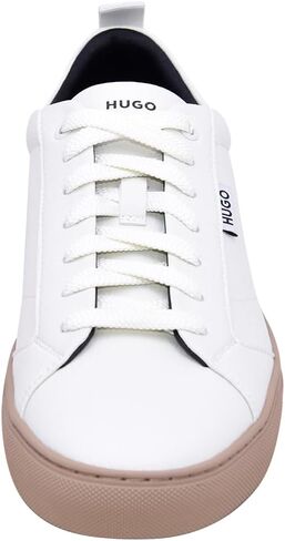 HUGO Men's Morrie Low Cupsole Grainy Sneaker in Kuwait