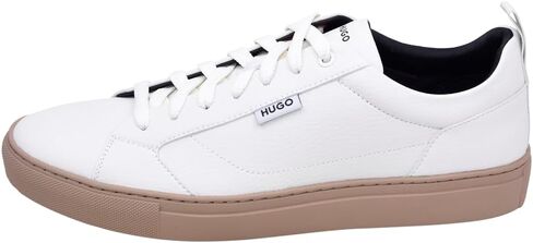 HUGO Men's Morrie Low Cupsole Grainy Sneaker in Kuwait
