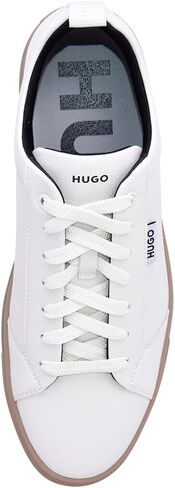 HUGO Men's Morrie Low Cupsole Grainy Sneaker in Kuwait