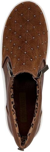 Nine West Girls Shoes Zipper Slip-On Fashion Sneakers, Low-Top Fashion Shoes for Casual Walking (Little Kids/Big Kids) in Saudi Arabia