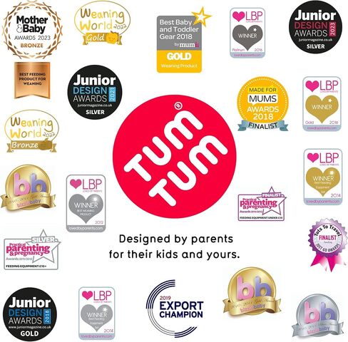 TUM TUM Tippy Up Free Flow Sippy Cup (No Valve), Sippy Cup for Toddlers, 200ml, BPA Free (Fergus Fox) 200ml in Saudi Arabia
