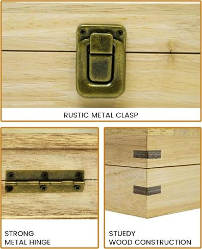 علبة عرض مجوهرات جديدة من الجلد الأسود مقاس 8.1 × 4.75 × 2 صندوق مجوهرات زجاجي متوسط ​​مع غطاء | حافظات عرض للمقتنيات | صندوق تجميع الصخور بمشبك معدني | حالة عرض الأحجار الكريمة in Kuwait