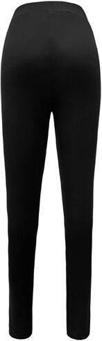 Women's High Elastic Waist Sparkly Glitter Leggings Rhinestone Sequin Side Skinny Pants Tights in Saudi Arabia
