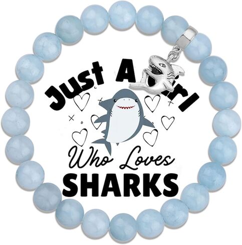 سوار القرش fullrainbow للنساء والرجال هدايا القرش لمحبي القرش هدايا تحت عنوان القرش مجوهرات القرش أشياء القرش هدايا حفلات القرش ديكور القرش هدايا للنساء in Kuwait