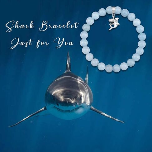 سوار القرش fullrainbow للنساء والرجال هدايا القرش لمحبي القرش هدايا تحت عنوان القرش مجوهرات القرش أشياء القرش هدايا حفلات القرش ديكور القرش هدايا للنساء in Kuwait